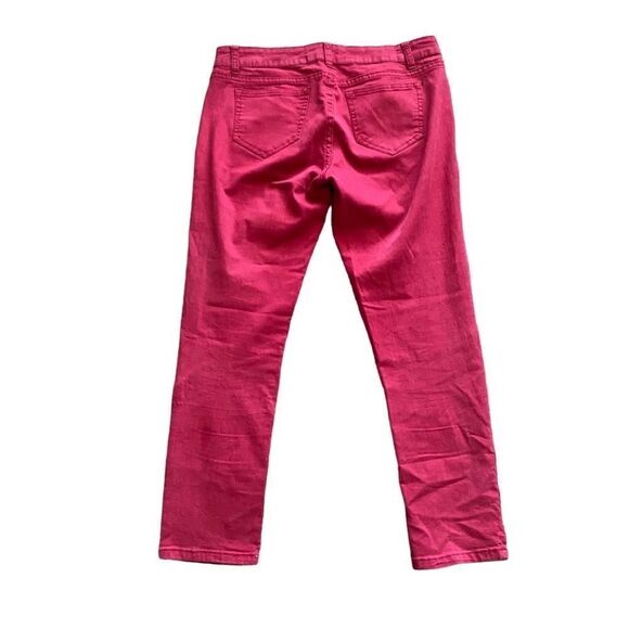 Mechanic Low Rise Red Ankle Jeans. Size 11. - Picture 6 of 9